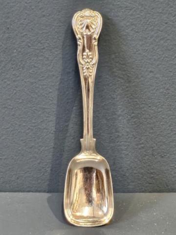 Antique William IV Silver Long Handle Caddy Spoon