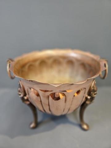 Antique Art Nouveau Copper Planter at Sturmans Antiques copper to sale