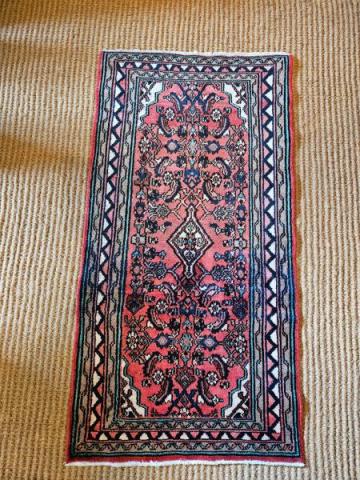 Antique Persian Pure Wool Rug at Sturmans Antiques Rug for sale 