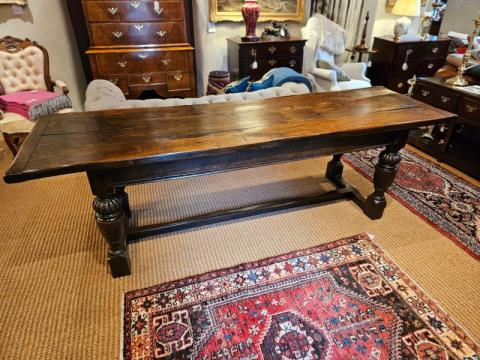 Antique Georgian Oak Refectory Table at Sturmans Antiques furniture for sale