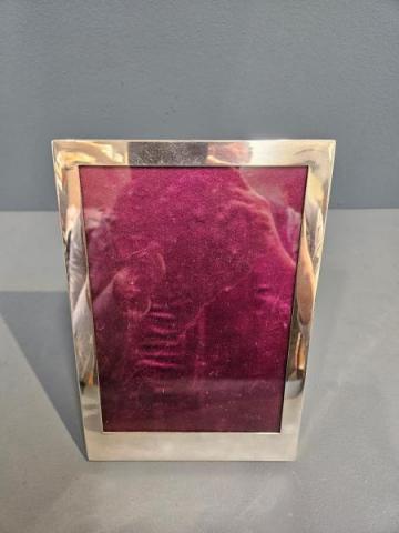 Antique George V Silver Portrait Size Photo Frame by Stokes & Ireland Ltd  of Chester at Sturmans Antiques Photo Frame for sale