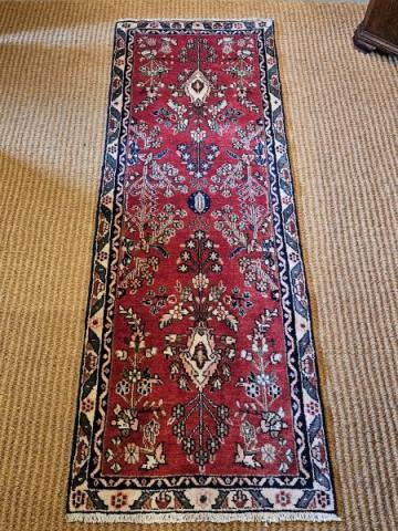 Antique Persian Wool Runner at Sturmans Antiques rugs for sale