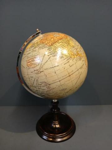 Antique 1930's Geographia 8" Globe at Sturmans Antiques globe for sale