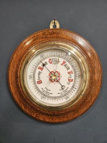 Antique Victorian Oak Barometer at Sturmans Antiques barometer for sale