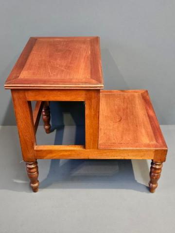 Antique Victorian Mahogany Library Steps at Sturmans Antiques furniture for sale