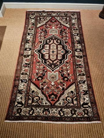 Persian Pure Wool Rug at Sturmans Antiques Rug for sale 