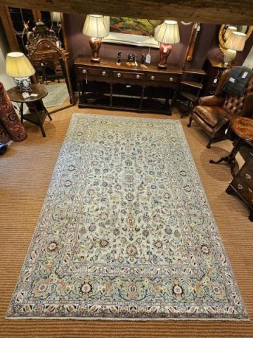 Persian Kashan Rug at Sturmans Antiques rugs for sale