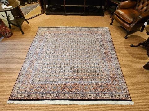 Persian Mashad Rug at Sturmans Antiques rugs for sale