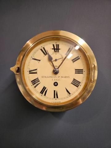 Antique Benson Ship Clock at Sturmans Antiques clocks for sale