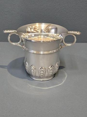 Antique Superb Edinburgh Silver Loving Cup at Sturmans Antiques silver for sale