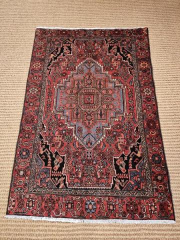 Persian Pure Wool Rug at Sturmans Antiques Rug for sale 