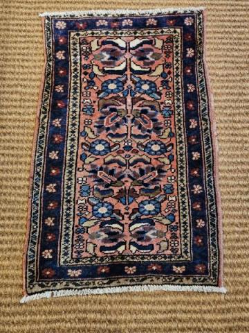 Antique Small Persian Rug at Sturmans Antiques rugs for sale