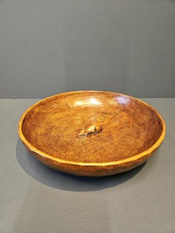 Large Thompson's of Kilburn Mouseman Bowl at Sturmans Antiques mouseman for sale 