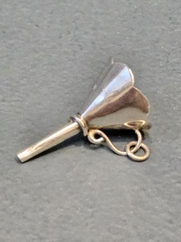 AnteSmall Silver Scent Funnel at Sturmans Antiques silver for sale 