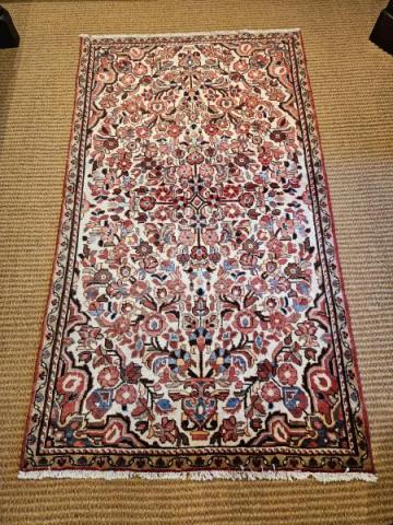 Persian Pure Wool Rug at Sturmans Antiques Rug for sale 