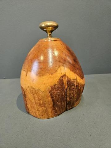 Antique Yew Wood Door Stop at Sturmans Antiques furniture for sale