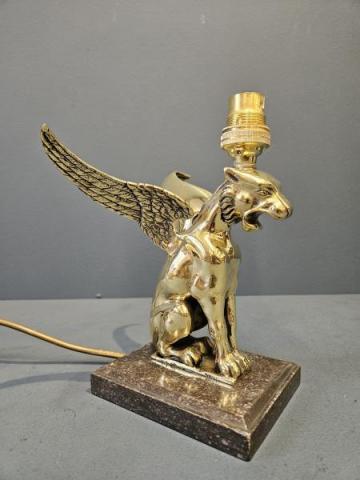 Antique Edwardian Brass Table Lamp at Sturmans Antiques lamps for sale