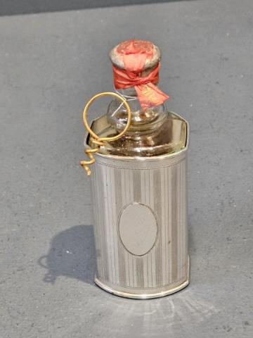 Antique George V Silver Cologne Bottle at Sturmans Antiques silver for sale