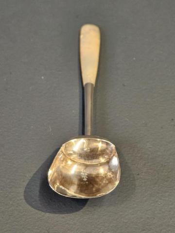 Antique Georgian Silver Sugar Scoop by William Pugh or Birmingham at Sturmans Antiques silver for sale