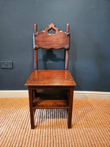 Antique Metamorphic Library Steps at Sturmans Antiques furniture for sale