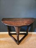 Antique William and Mary Period Oak Side Table at Sturmans Antiques furniture for sale