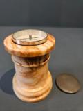Antique Grand Tour Ink Well with Compass at Sturmans Antiques desktop antiques for sale