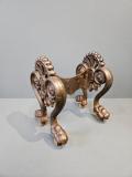 Antique Early Victorian Cast Iron Boot Scraper at Sturmans Antiques metalware for sale