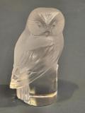 Lalique Hibou Owl at Sturmans Antiques Lalique for sale